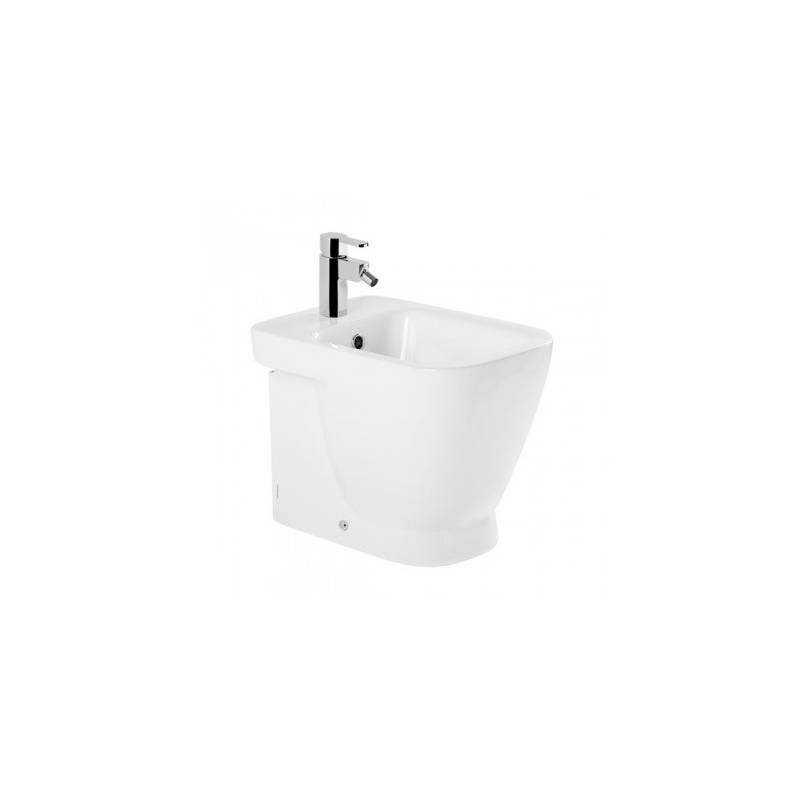 Bidet suspendu Pergamon avec demi-lune et kit de fixation UNISAN Look. Référence 134425004U