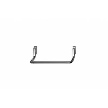 Towel rack curved bathroom towel rack made of chrome-plated brass model WICA brand Unisan . Reference 41326