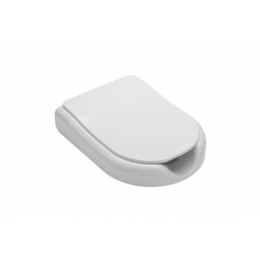 Sedile con coperchio e apertura per WC speciale per disabili modello PMR Nuovo Wccare marca Unisan