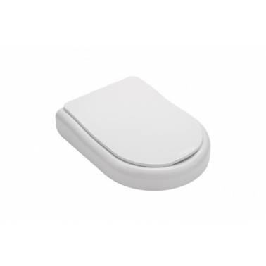 Seat with lid for a space toilet for disabled people PMR model New Wccare brand Unisan