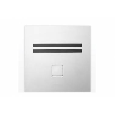 Elektronische Zweimengenspülung für WC-Modell PLAN, Modell Unisan