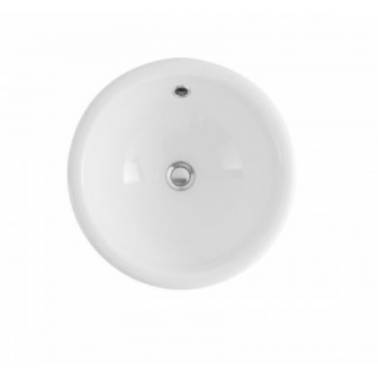 White countertop washbasin Tabarca model. Reference 118310004U