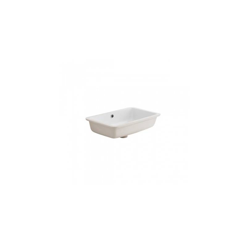 Lavabo blanco o pergamon bajo encimera. Referencia 118370004U