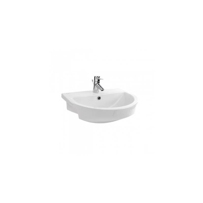 Semi-recessed sink. Reference 140370004U