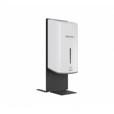 Tischständer mit automatischem hydroalkoholischen Gelspender. Referenz: GW04.15.01.00SM