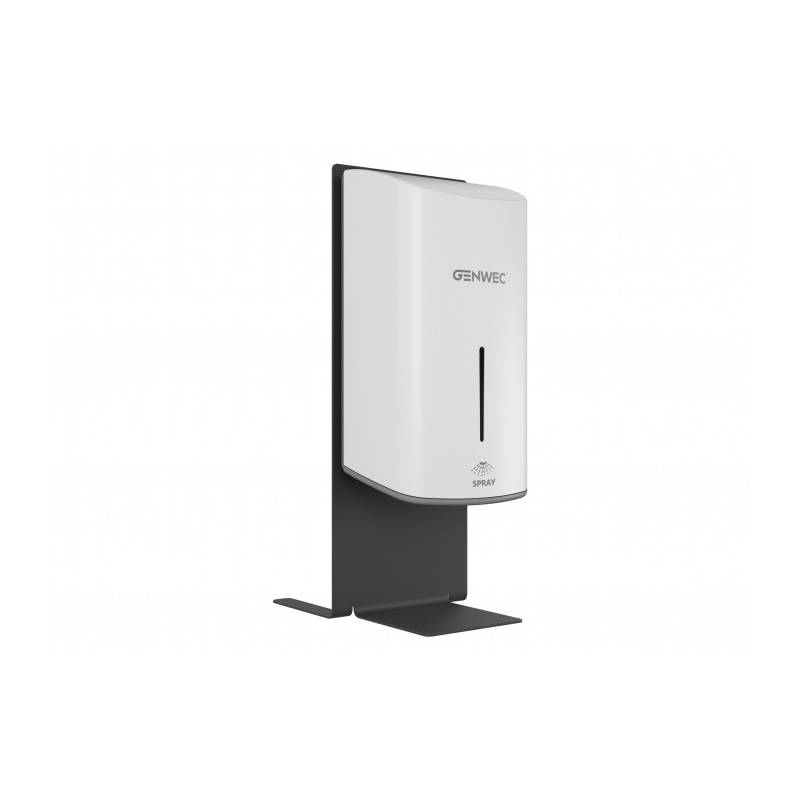Tischständer mit automatischem hydroalkoholischen Gelspender. Referenz: GW04.15.01.00SM