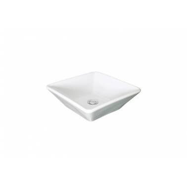 Lavabo modèle White Sign de dimensions 400x400 mm, de marque Unisan . Référence 108930004U