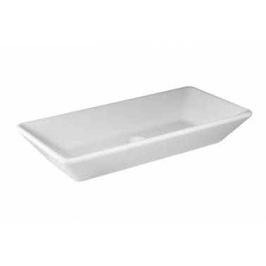 Weißes Waschbecken, Modell Sign, Maße 800 x 400 mm, Marke Unisan . Referenz 108950004U