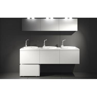 Espejo para baño de 60 con iluminación modelo WICA marca Unisan ambiente