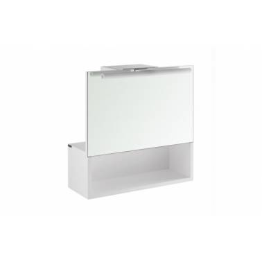 Espejo para baño de 60 con repisa e iluminación modelo WICA marca Unisan
