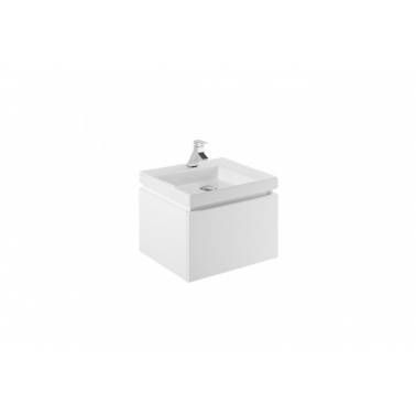Mueble de baño de 50 cm en color blanco modelo Vista marca Unisan