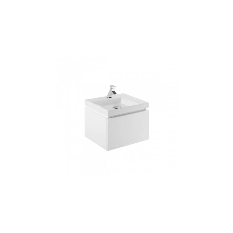 Mueble de baño de 50 cm en color blanco modelo Vista marca Unisan