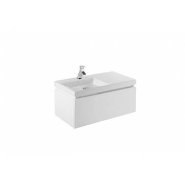 Mueble de baño de 80 cm en color blanco modelo Vista marca Unisan