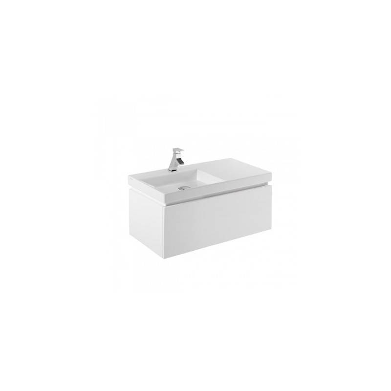 Mueble de baño de 80 cm en color blanco modelo Vista marca Unisan