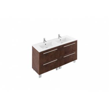 Pack de lavabo, espejo y mueble de 120 en color cuzco modelo Área marca Unisan, referencia 69517300AU