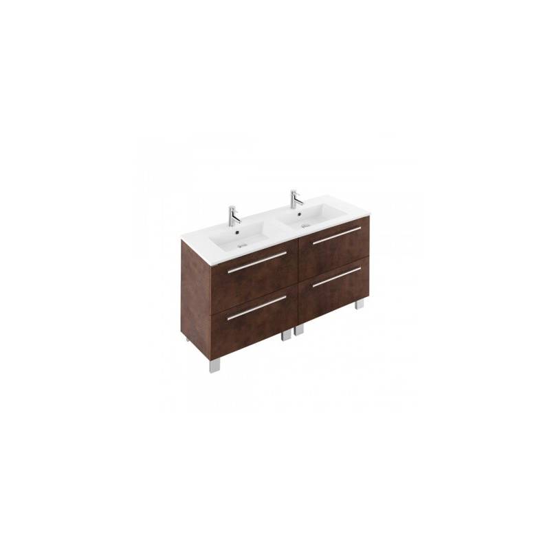 Pack de lavabo, espejo y mueble de 120 en color cuzco modelo Área marca Unisan, referencia 69517300AU