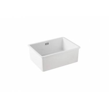 Lavandino rettangolare in porcellana con valvola 60x46 modello Valet marca Unisan