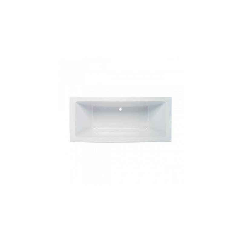 Bañera de color blanca de 190x90 mm modelo Plan marca Unisan