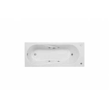 160x70 mm whirlpool bathtub with right motor and easy system, Benissa model, Unisan brand