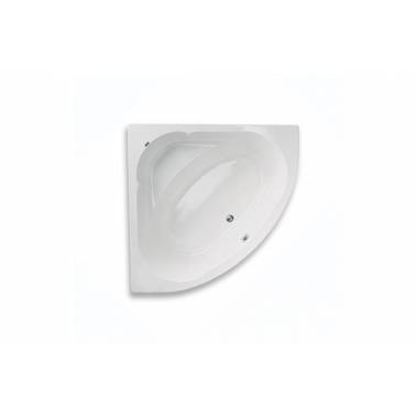 Bañera angular de 135x135 mm en color blanco modelo Rita marca Unisan