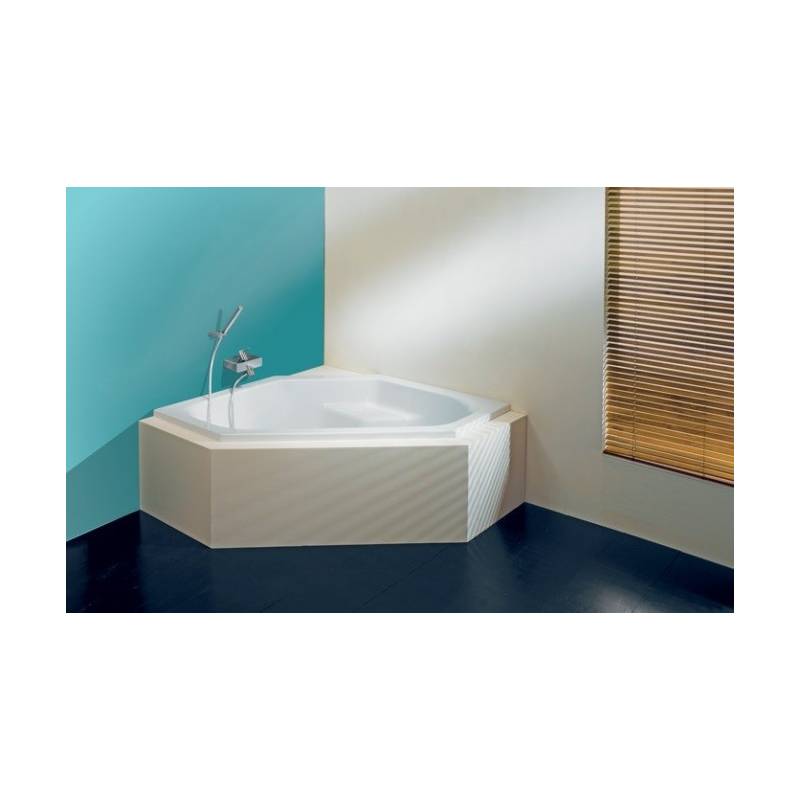 Faldón o faldon para bañera acrílica en color blanco modelo Rimini marca Unisan