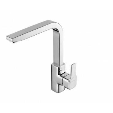 Mitigeur de cuisine monocommande avec bec orientable et système Cold Open, modèle Advance Unisan