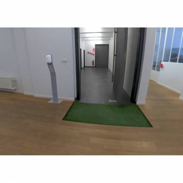 totem di disinfezione con distributore automatico