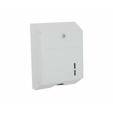 Porta salviette "z" in acciaio laccato bianco