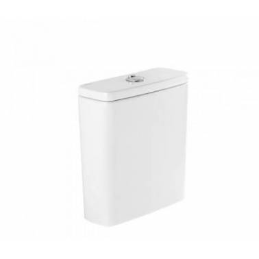 Low cistern with lid and white dual-flush mechanism, Look UNISAN model. Reference 134111004U