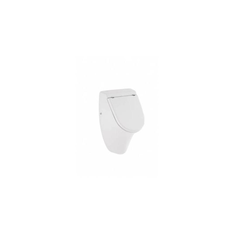 Urinario en color blanco o pergamon con tapa y sifón modelo Jade marca Unisan. Referencia 104500004U