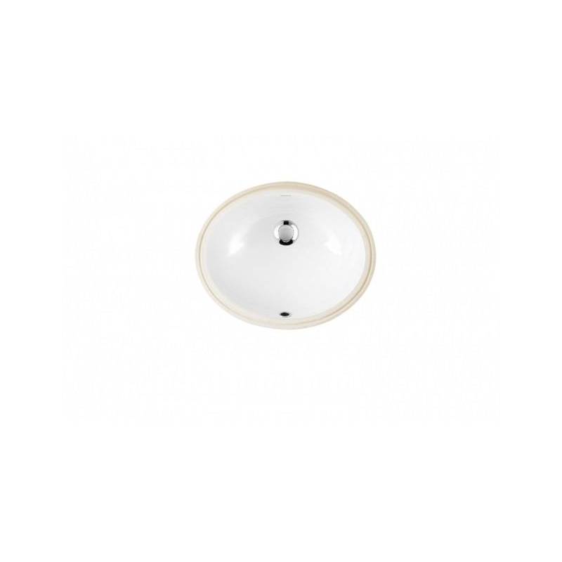Lavabo blanco bajo encimera modelo Vouga marca Unisan. Referencia 108750004U