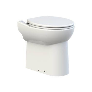 SANICOMPACT C43 dual flush built-in pump-grinder toilet manufactured by SFA