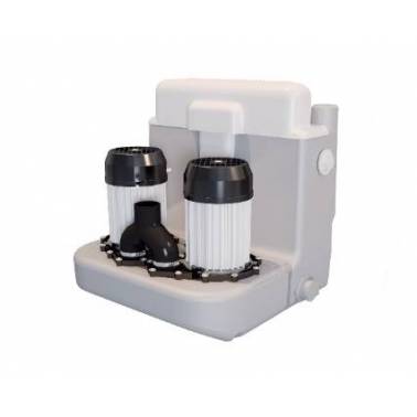 Stazione di pompaggio per uso professionale con due motori modello SANICOM 2 di produzione SFA