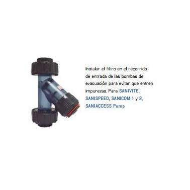 PVC female filter Din 32/25 brand SFA