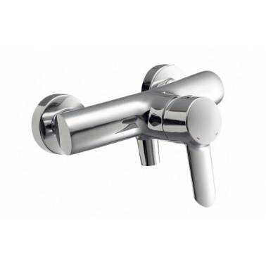 Grifo monomando mezclador de ducha con mano-ducha, flexo y soporte orientable Torus marca Unisan