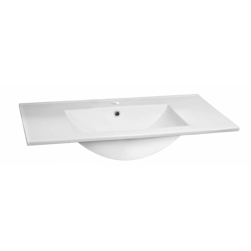 Komercia 61cm extra slim cabinet washbasin