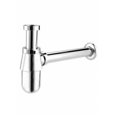 Komercia chrome finish bottle siphon