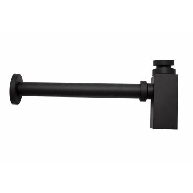 Schwarzer quadratischer Siphon Komercia