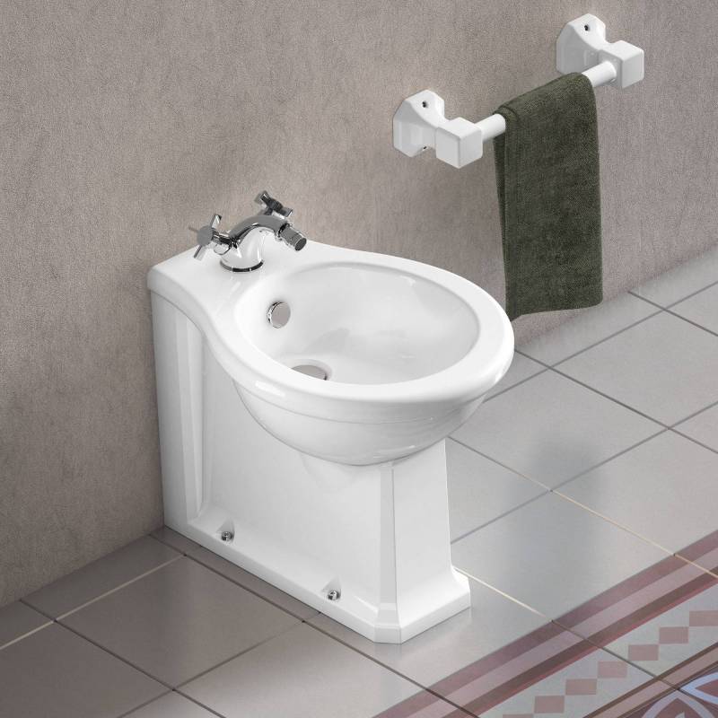 Bidé BTW en color blanco modelo Neoclássica Valadares