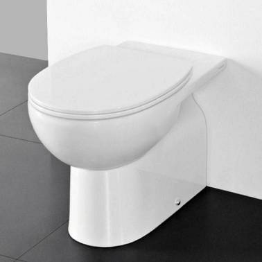 Toilettes BTW à chasse d'eau verticale modèle Opus Valadares