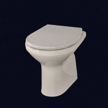 Wc per cassetta da incasso, scarico verticale, modello Oceanus Valadares