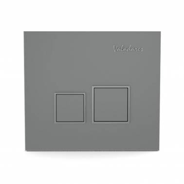 Placa para cisterna empotrada acabado cromo Valadares