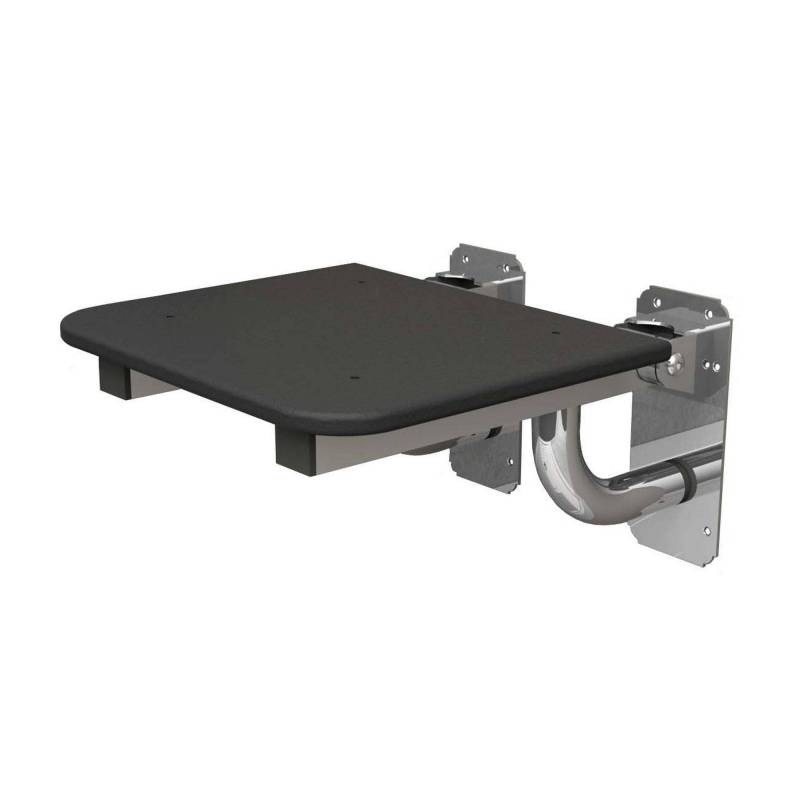 Asiento de ducha de nylon inox brillo PMR Valadares