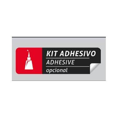 Kit adhésif pour accessoires de salle de bain de la gamme Provenza du fabricant Cromados Modernos . Référence KITPVZ