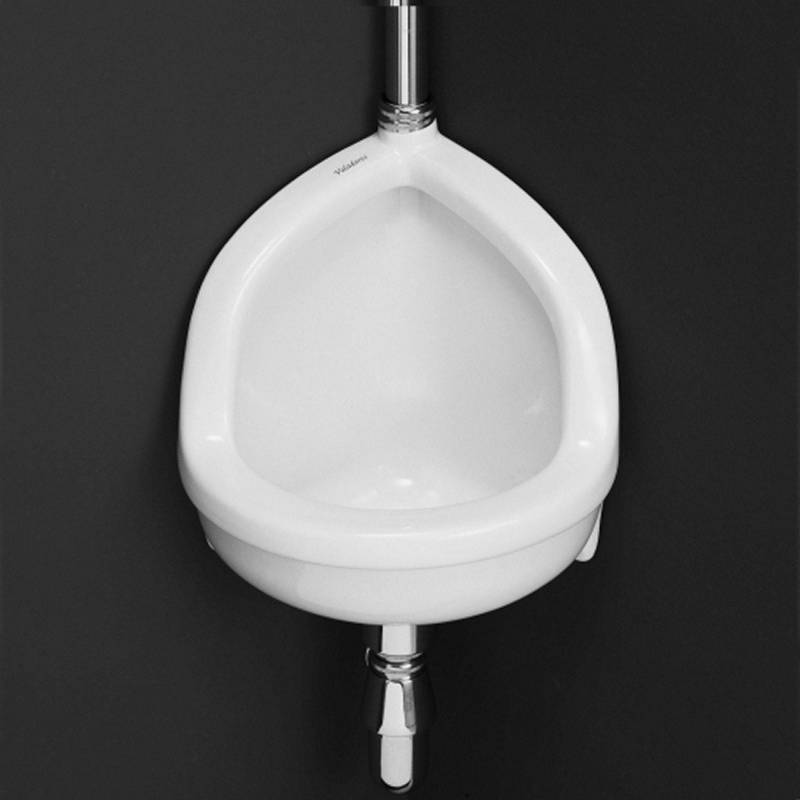Urinario de rincón con alimentación superior modelo Canto Valadares