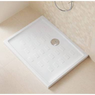 Base de duche branca 90x70, modelo Danilo Valadares