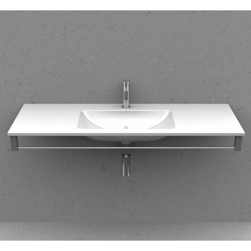 Lavabo de 100 cm avec vasque centrale modèle Platinum Valadares