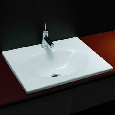 Lavabo da incasso modello Oásis Valadares in appoggio