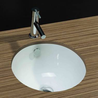 Nice Valadares model undermount round washbasin