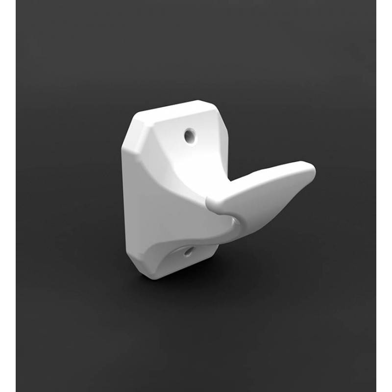 Cintre en porcelaine néoclassique de Valadares blanc